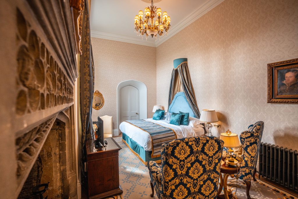 Luxurious Deluxe Bedchamber at Thornbury Castle