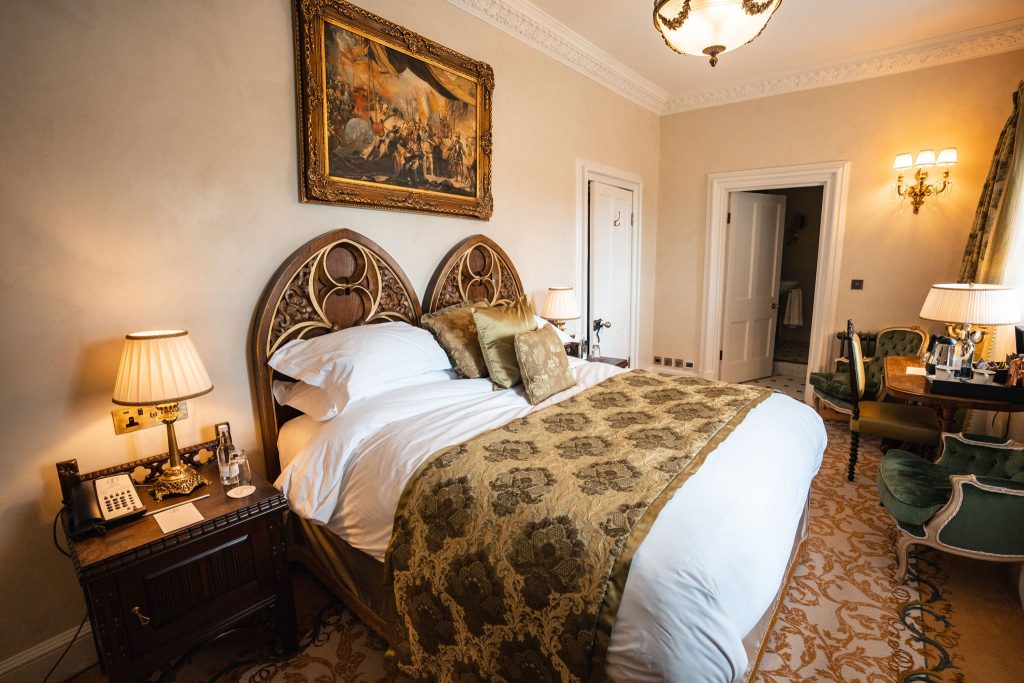 Luxurious Deluxe Bedchamber at Thornbury Castle