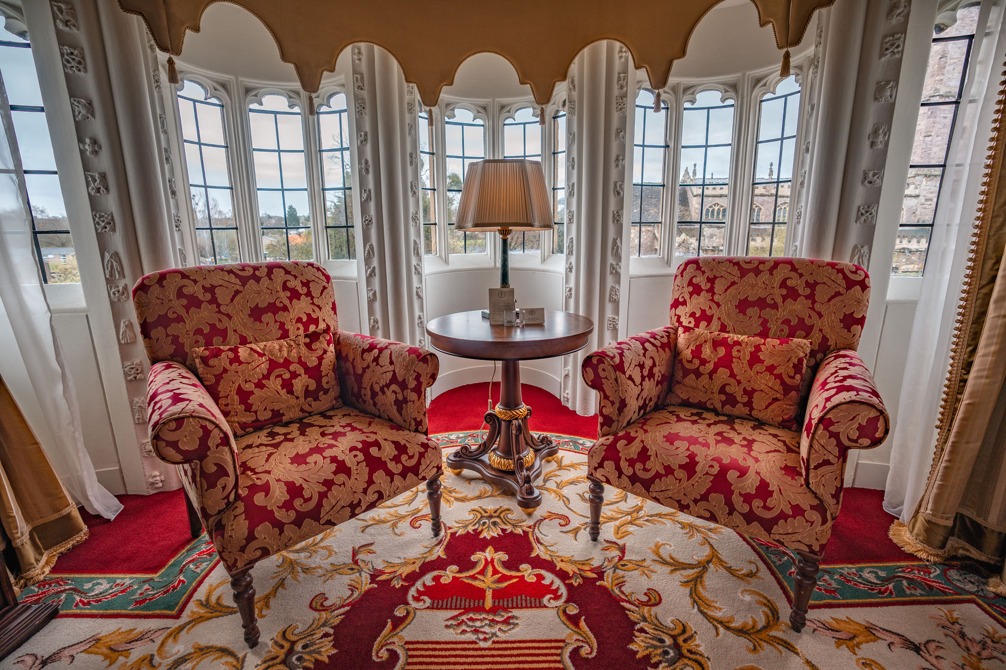 Luxurious Deluxe Bedchamber at Thornbury Castle