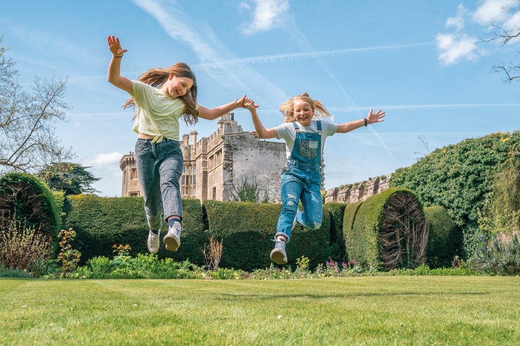 Family stays ay Thornbury Castle