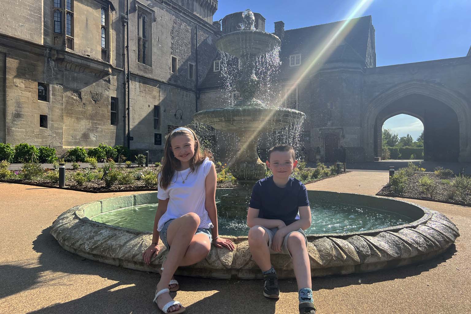 luxury family break at castle